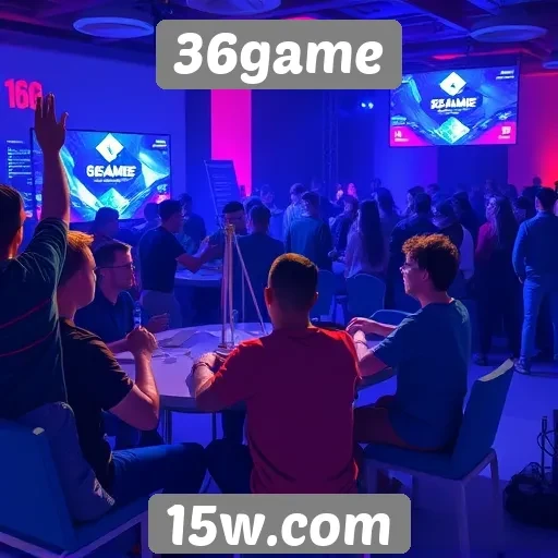 Comunidade e interações sociais no site 36game